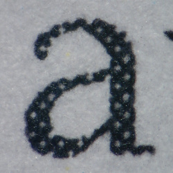 Textdruck: Entwurfsmodus.