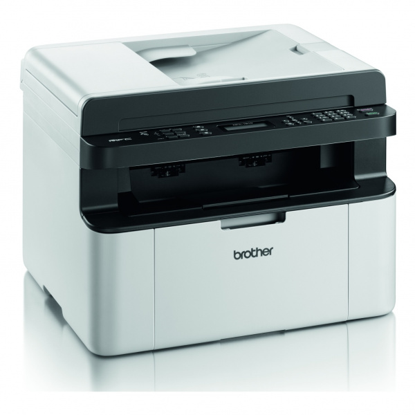 Drucken, Kopieren, Scannen und
Faxen in einem kompakten Gehäuse: Das MFC-1810 ist die ideale Lösung selbst für kleinste Arbeitsplätze.