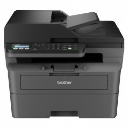 Brother MFC-L2800DW, MFC-L2827DW und MFC-L2827DWXL: Etwas langsamere Drucker ohne Farbbildschirm und mit einer Tastatur. Die Nutzung von Universaltreibern ist nicht möglich.