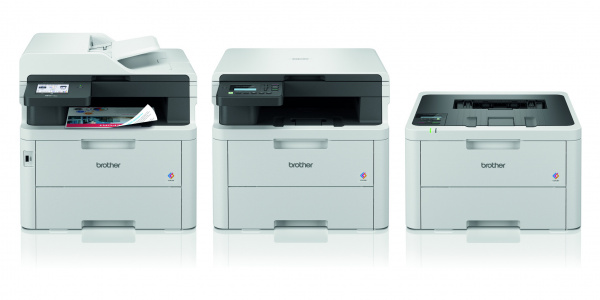 Brother L3000C-Serie: Zur Serie gehören einfache Farb-LED-Drucker mit und ohne ADF, Fax und auch ohne Scanfunktion. Die Geräte mit einem "e" am Ende werden mit weniger Toner geliefert, bekommen dafür aber einen längeren Gratiszeitraum beim neuen Tonerabo.