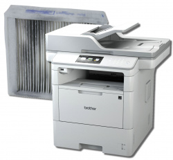 Brother-Drucker mit Feinstaubfilter: Als erster Druckerhersteller bietet Brother bei bestimmten Modellen einen externen Filter an.