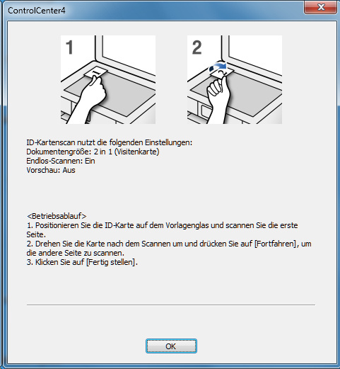 Brother MFC-L9550CDWT Screenshot Scannen ID Scan