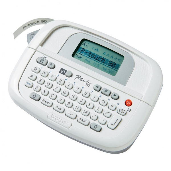 Der P-touch 90, ein Handy- Beschriftungsgerät für Haushalt, Hobby und Freizeit.
