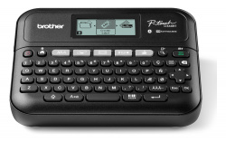 Brother P-Touch PT-D460BTVP: Modellversion mit Monochromdisplay und Begrenzung auf 18-mm-Bänder.