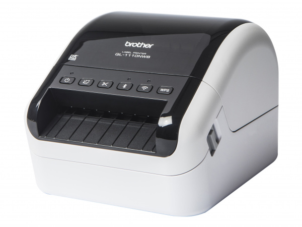 Brother QL-1110 NWB: Entspricht dem Basismodell, jedoch mit LAN, Wlan und Bluetooth-Unterstützung.