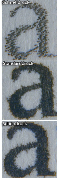 Canon i865 Textdruck