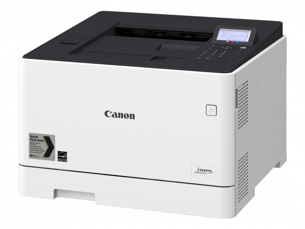 Canon i-Sensys LBP653Cdw: Das Druckwerk arbeitet mit 27 ipm, Dulexer und Wlan sind mit an Bord.