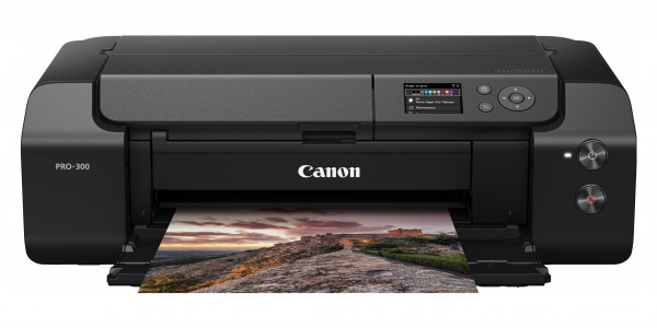 Canon Imageprograf Pro-300: Fotodrucker für A3+ mit neun Pigmenttinten, Glanzoptimierer und neuem Mattschwarz.