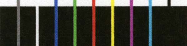 Canon Maxify iB4050: Saubere Darstellung der Farbkanten.