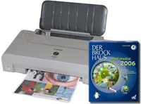 Canon Pixma ip1600 Brockhaus