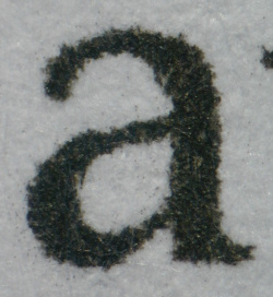 Canon Pixma iP3300: Text in bester Qualität.