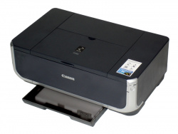 Pixma iP 4300: Paper tray with cover holds 150 sheets.
