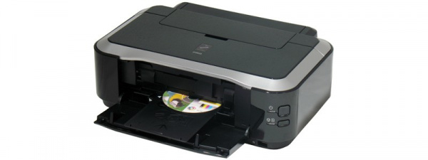 CD-Druck: Geeignete Rohlinge bedruckt der iP4600 schnell und gut.