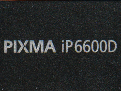 Beispieldrucker: Canon Pixma iP6600D.