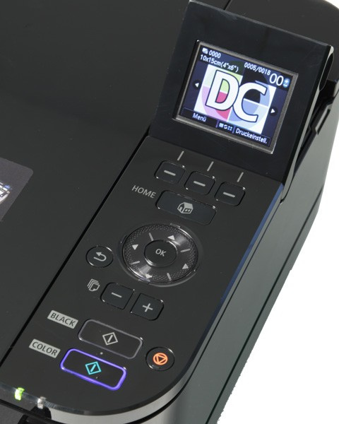 Canon Pixma MG5150 MG5250 Display