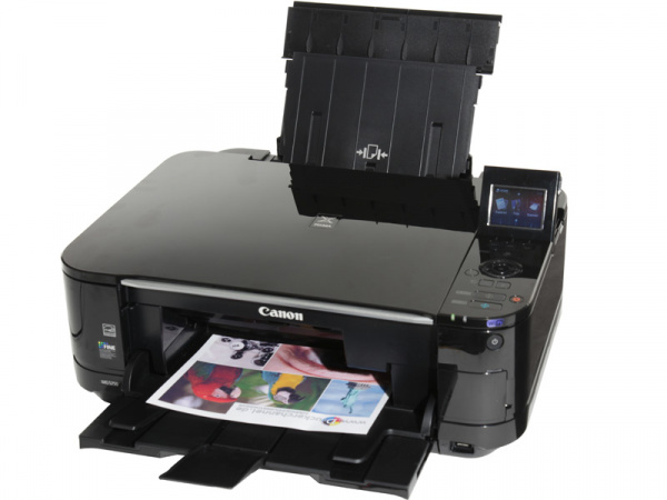 Canon Pixma MG5250: Looks just like the MG5150, but offers additional features like Wlan, CD-print, and higher speed of printing.