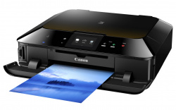 Canon Pixma MG6350: Zusätzlich mit Grau-Patrone und Touchscreen.