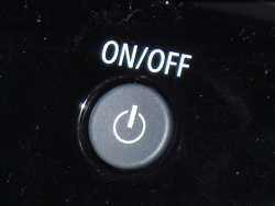 Power-Knopf: Um den Service-Mode wieder zu verlassen, genügt es, den Drucker auszuschalten.
