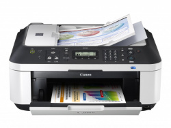 Canon Pixma MX340: Kleiner Bürodrucker mit Fax, ADF, Wlan und vereinfachter Bedienung.