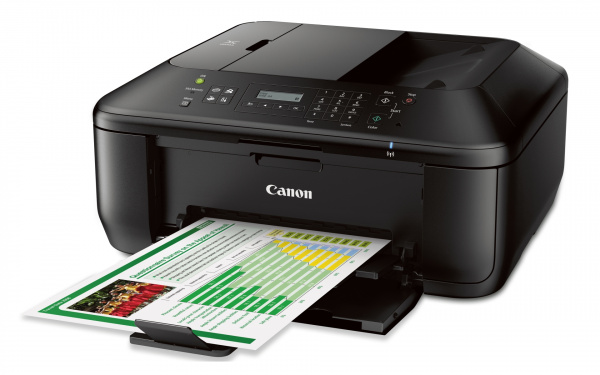 Canon Pixma MX475: Einfaches Büromultifunktionsgerät mit Fax, ADF, Wlan und moderaten Folgekosten.