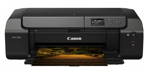 Canon Pixma Pro-200S: A3-Fotodrucker mit Dye-Tinten für Hochglanzdrucke.