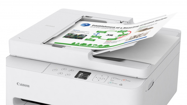 Nur beim Pixma TS7550i: Simplex-ADF ohner manueller Duplex-Kopie.