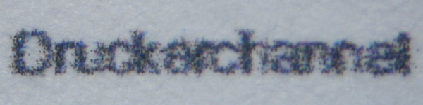 Canon Pixma TS7550i: »Normalpapier, Sinnvolle Qualität« - Drucktempo 48 Sekunden.