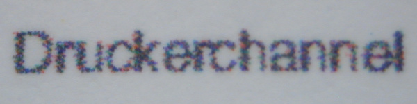 Canon Pixma TS7550i: »Inkjetpapier, Sinnvolle Qualität« - Drucktempo 1:31 Minuten.