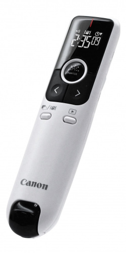 Canon PR100-R: Der schicke Presenter für mittlere Reichweiten mit Vibrations-Timer und rotem Laser mit 635 nm.