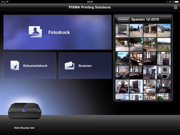 Für Pixma-Nutzer: Die App "Printing Solutions" für Pixma-Drucker löst die veraltete "Easy Photo Print" ab und druckt auch Dokumente.