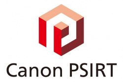 Canon PSIRT: "Product Security Incident Response Team"