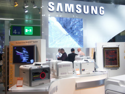 Cebit 2005: Samsung Stand