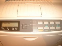 Das Bedienungspanel mit Display