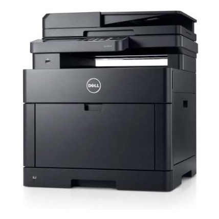 Dell S2825cdn: Dieses Farbmultifunktionsgeräte arbeitet ebenfalls mit 28 ppm, hat jedoch kein Wlan. Als "S"-Drucker kann man kostenfrei in den Dienst "SharePoint On-Premise" scannen.