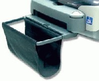 Der Auffangbehälter für die gedruckten Fotos