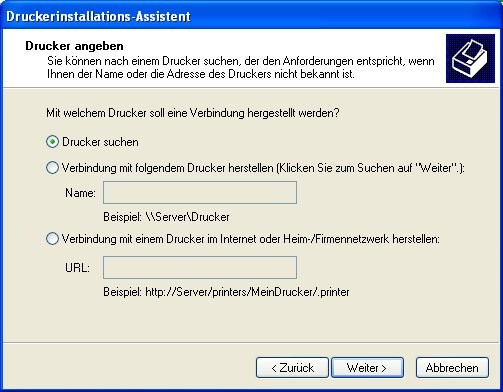 Druckerfreigabe-Wischner-Windows-XP-Client2
