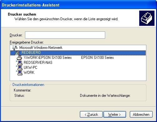 Druckerfreigabe-Wischner-Windows-XP-Client3