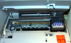 Einzelne Tinten machen den RX500 zu einem preiswerten Fotodrucker