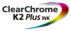 ClearChrome K2 Plus: Fünf Dyetinten mit Grau und ein Pigmentschwarz.