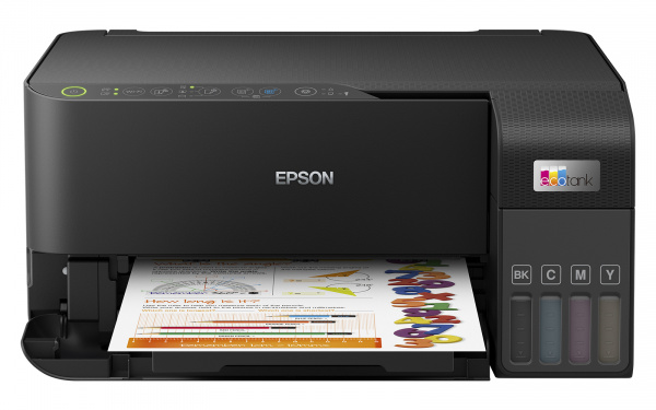 Epson Ecotank ET-2830: Nutzen Sie die Vorteile des mobilen Druckens und extrem niedrige Kosten pro Seite mit diesem Multifunktions-Tintenstrahldrucker, der perfekt für moderne Haushalte geeignet ist.