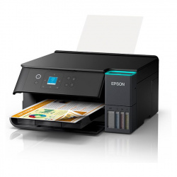 Epson Ecotank ET-2950: Einfache Version ohne ADF und ohne Papierkassette.