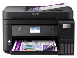 Epson Ecotank ET-3850: Ohne Fax, mit kleinerem Display und ohne Touchfunktion.