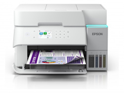 Epson Ecotank ET-3956: Baugleiche Version vom ET-3950, nun auch im hellen Gehäuse erhältlich.