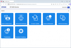 EWS Startseite: Neu gestaltet und ziemlich übersichtlch.