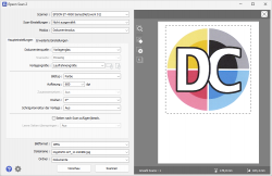 Epson Scan 2: Startansicht mit Vorschauscan.