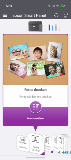 Fotos drucken: Druck von Bilddateien.