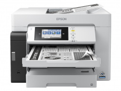 Epson Ecotank Pro ET-M16680: A3-Tintentanker ohne Farbdruck. Das Fax fehlt ebenso.