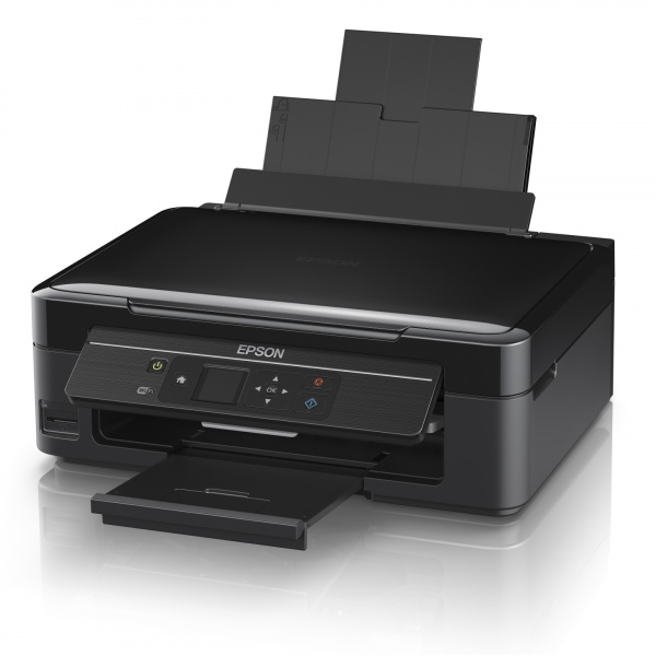 Epson Expression Home XP-322: Drucker mit kleinem Farbdisplay und Speicherkartenleser.