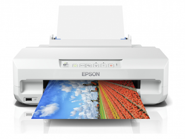 Epson Expression Photo  XP-65: Fotodrucker mit Hellfarben und drei Zuführungen.