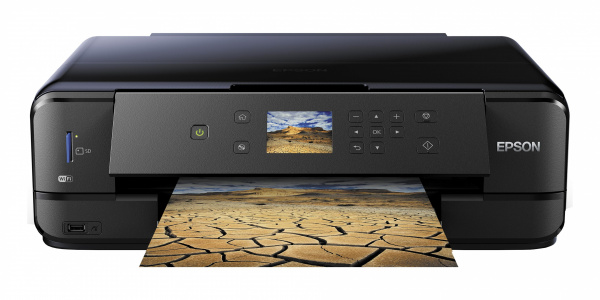 Epson Expression Premium XP-900: A4-Drucker mit fünf Patronen und der Möglichkeit, auch mal einzelne A3-Medien einzuziehen.